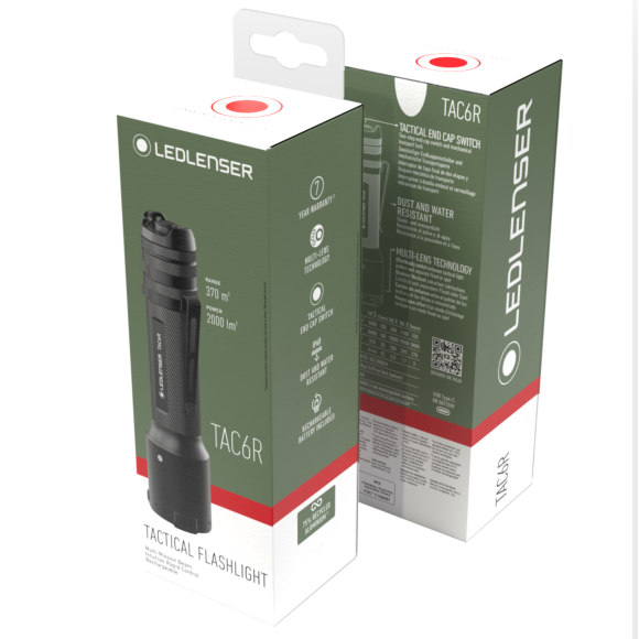 Ledlenser TAC6R taktička ručna svjetiljka